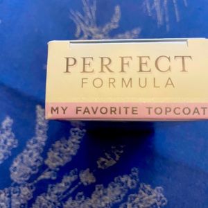 Perfect formula my favorite topcoat, high gloss finish. Fast drying.